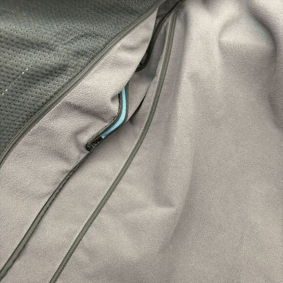 L.L. Bean Early & Late Season Spring Ski Jacket Shell Armpit Zips Blue Black XL - Picture 9 of 10